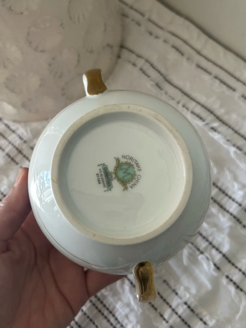 Vintage elegant porcelain
